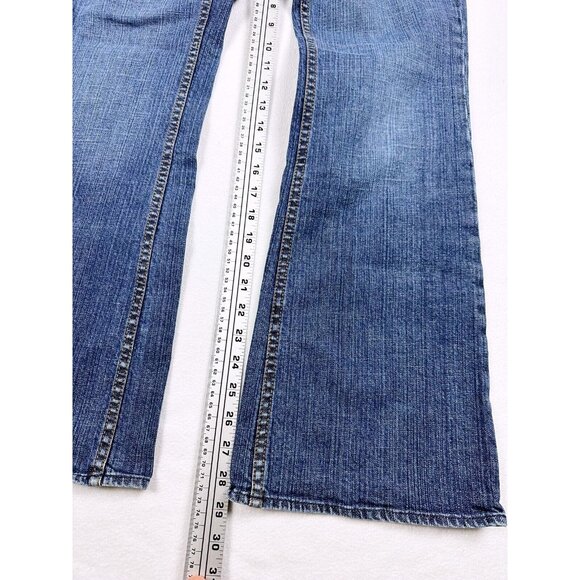 X2 Denim Laboratory W10 Flare Leg Jean Blue Womens Size‎ 6 Regular - Picture 6 of 9